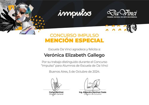 Mención Especial · Concurso Impulso Escuela Da Vinci